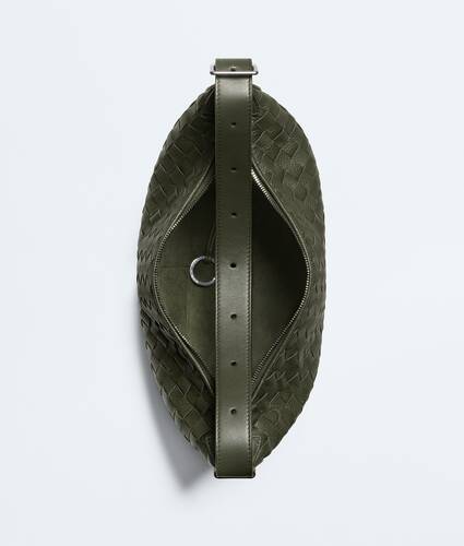 Men's Small Traveler in Bark green Bottega Veneta Mexico EN - Image 3