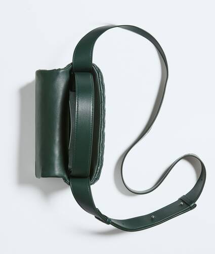 Intrecciato Mini-Tasche mit &Uuml;berschlag