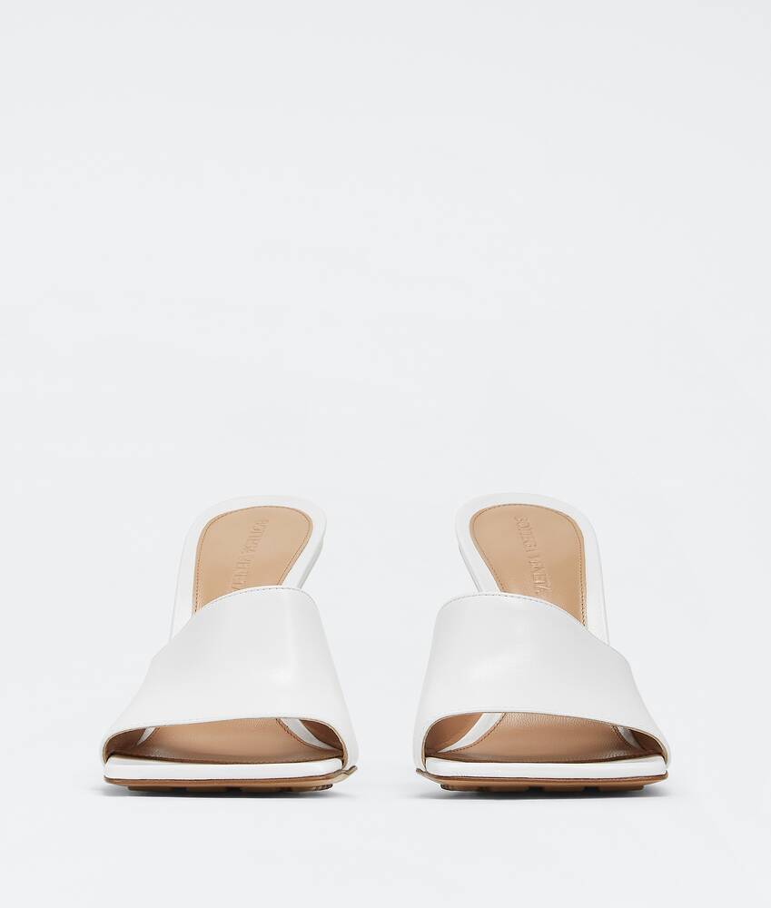Women's Stretch Mule in Optic white Bottega Veneta Mexico EN - Image 2