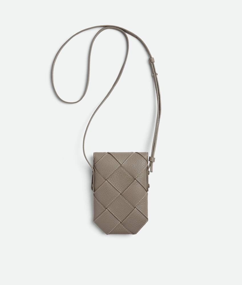 Men's Diago Phone Pouch in Limestone/natural Bottega Veneta United States EN - Image 3