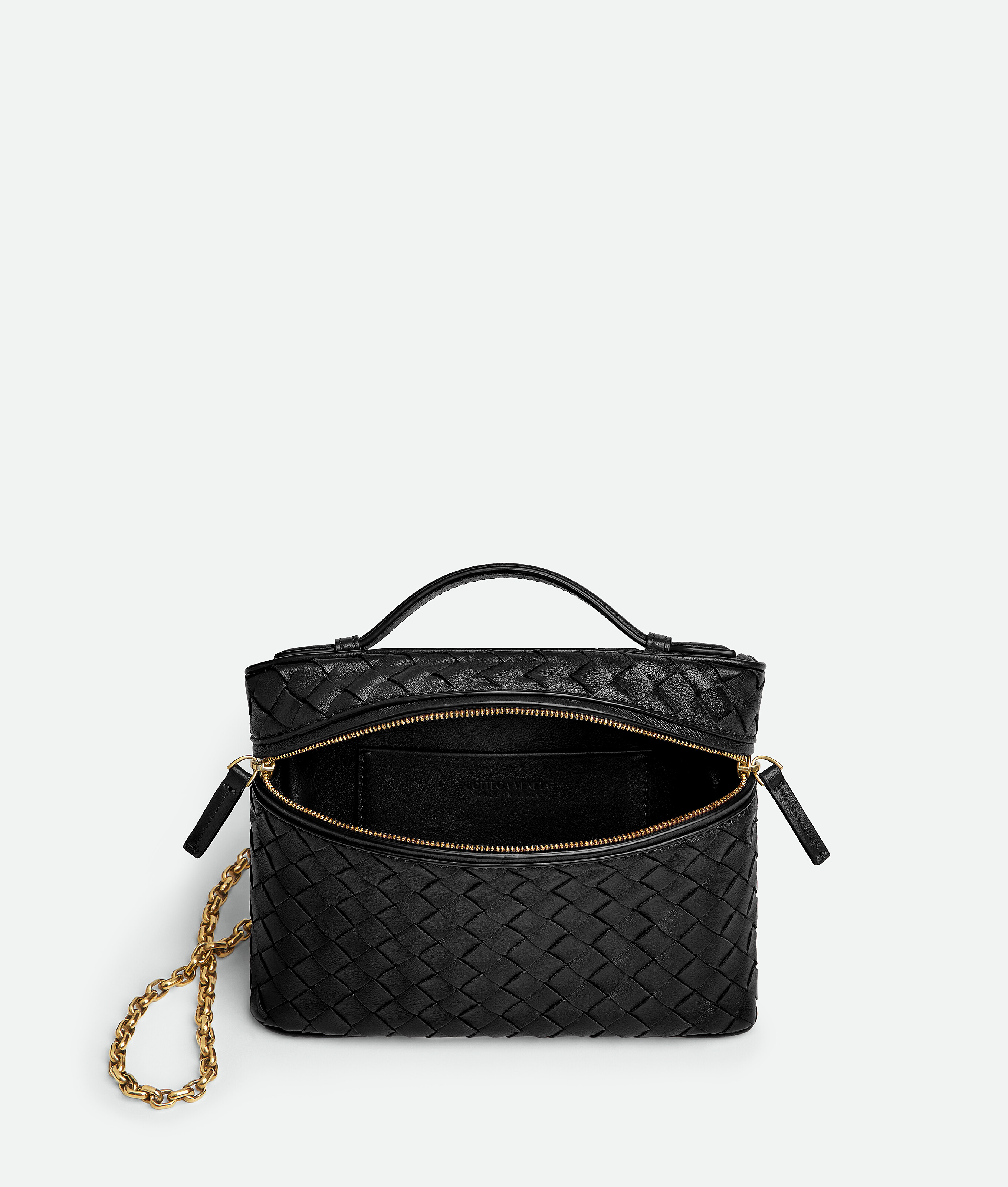 Bottega Veneta Small Soft Vanity In Black
