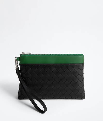 Pochette Prism Intrecciato  pour Homme en Black/shamrock Bottega Veneta Luxembourg FR - Image 1