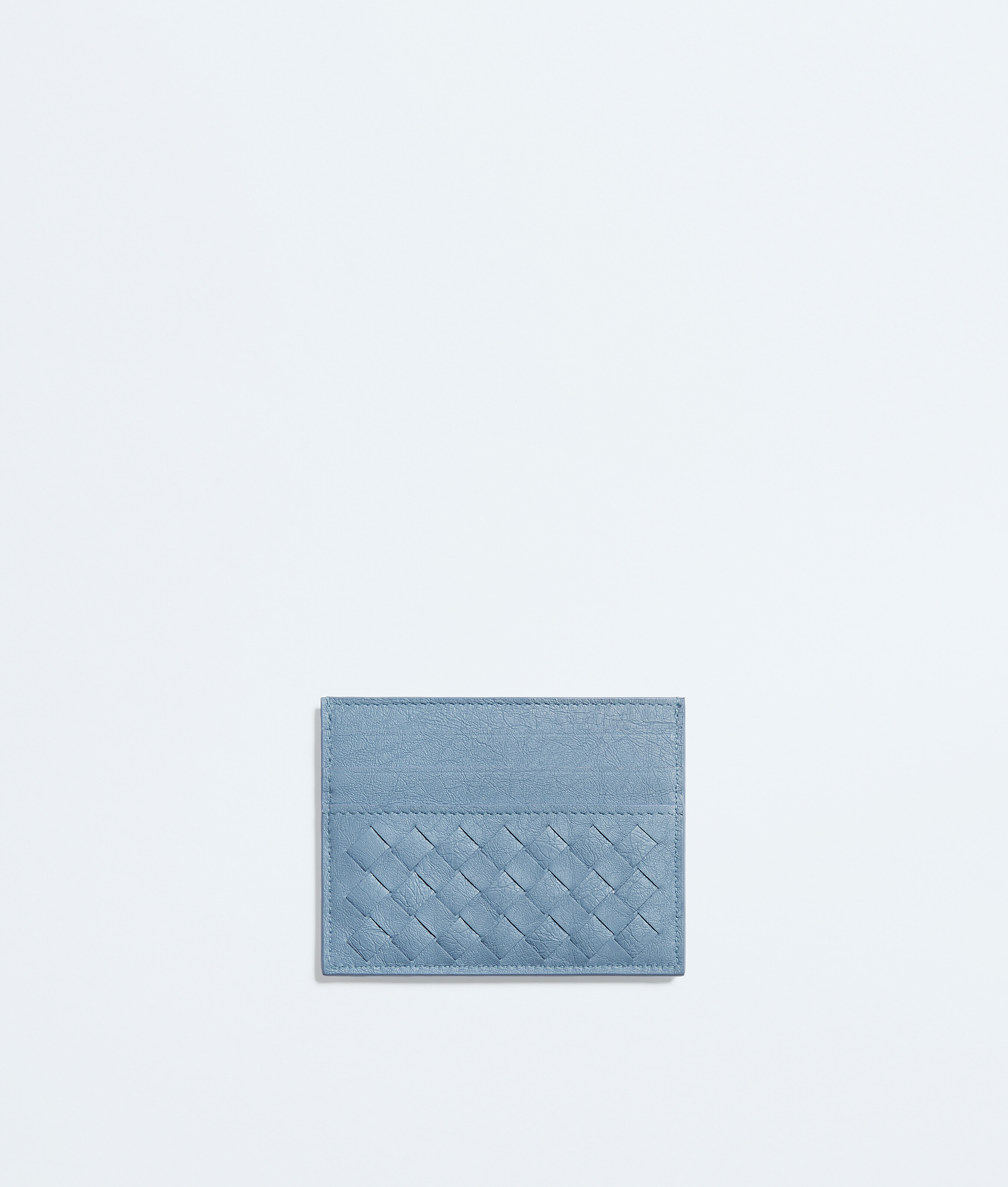 Men's Woven Mycelium Credit Card Case in Mineral Bottega Veneta Finland EN - Image 2