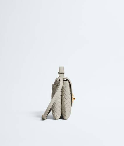 Women's Knot Lock in Silica gray Bottega Veneta Brazil EN - Image 4