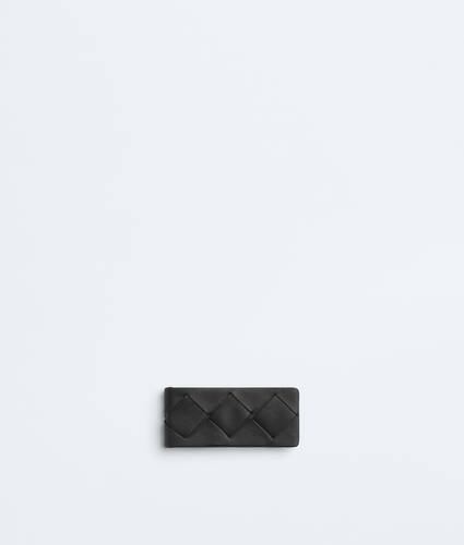 Men's Intrecciato Money Clip in Black Bottega Veneta Mexico EN - Image 1