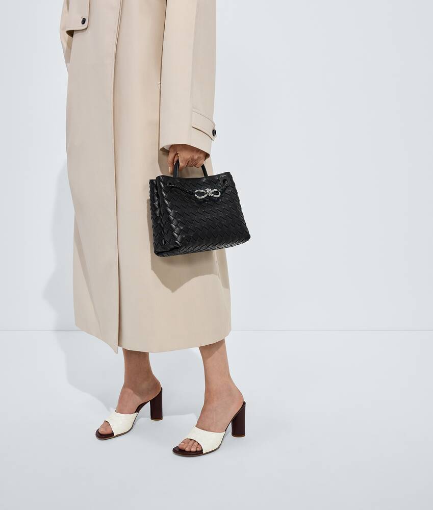 Women's Small Andiamo in Black Bottega Veneta South Korea EN - Image 8