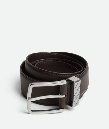 Men's Intreccio Loop Belt in Fondant Bottega Veneta Lithuania EN - Image 1