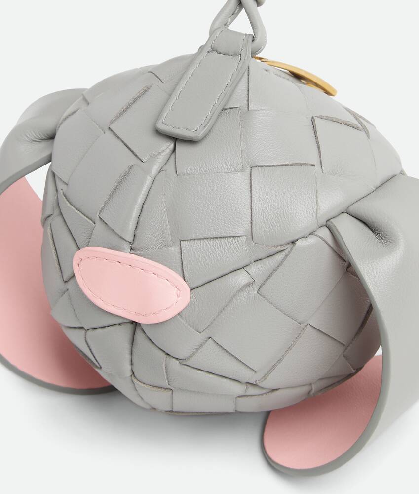 Monedero con cremallera con forma de conejo para Hombre en Sterling/rose Bottega Veneta M&eacute;xico ES - Image 4