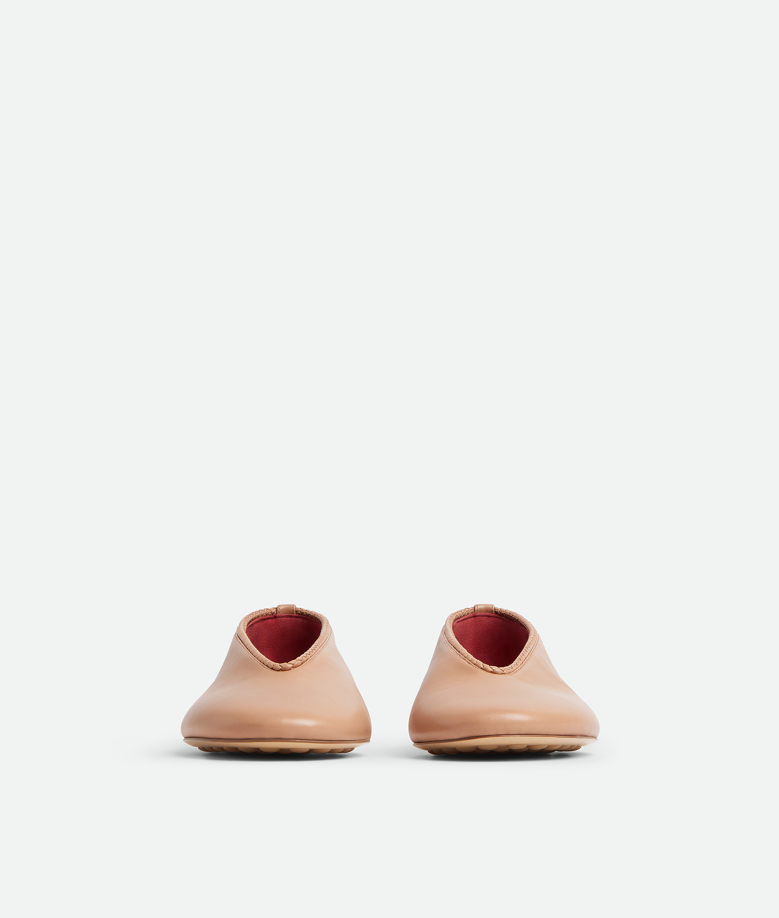 Women's Rosa Ballerina in Cipria Bottega Veneta Luxembourg EN - Image 3