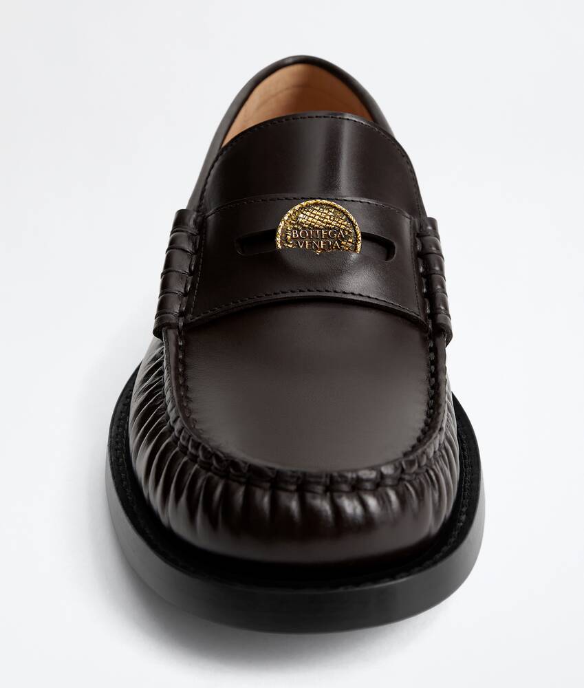 Women's Ugo Loafer in Ristretto Bottega Veneta Italy EN - Image 4