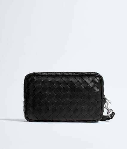Intrecciato Pouch With Wristlet