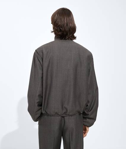 Men's Wool And Mohair Blouson in Desert/gray melange Bottega Veneta Bulgaria EN - Image 3
