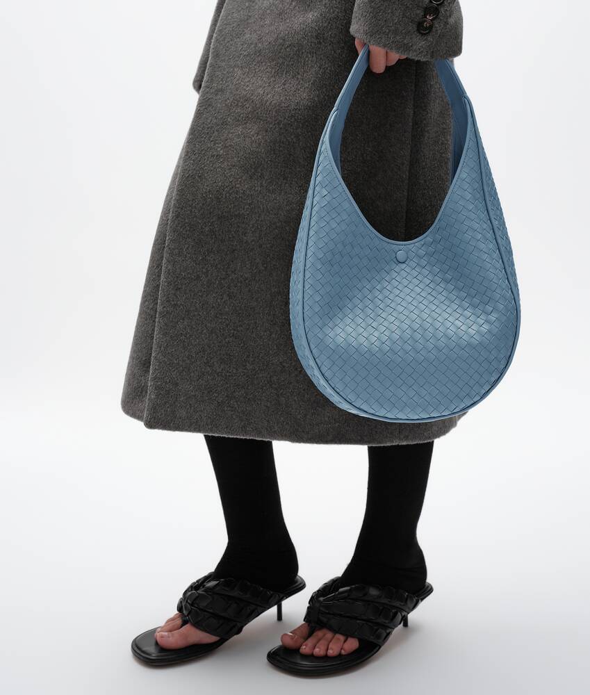 Women's Small Ovetto in Mineral Bottega Veneta Australia EN - Image 5