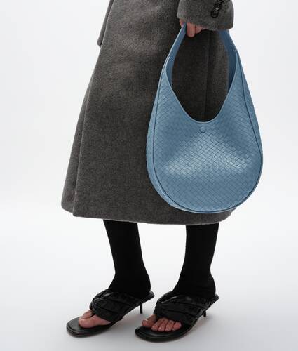 Women's Small Ovetto in Mineral Bottega Veneta Australia EN - Image 5