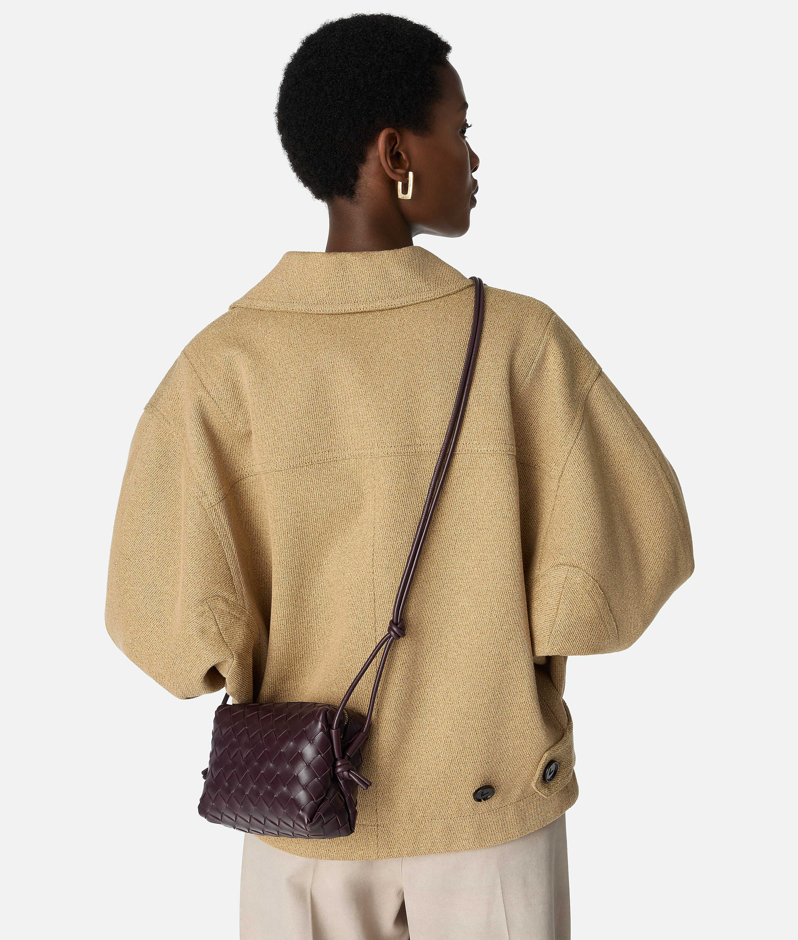 Bottega Veneta Mini Loop In Brown