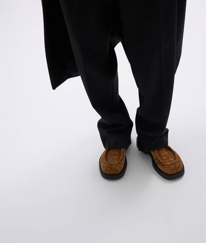 Chaussures &agrave; lacets Haddock pour Homme en Dark caramel Bottega Veneta Monaco FR - Image 2