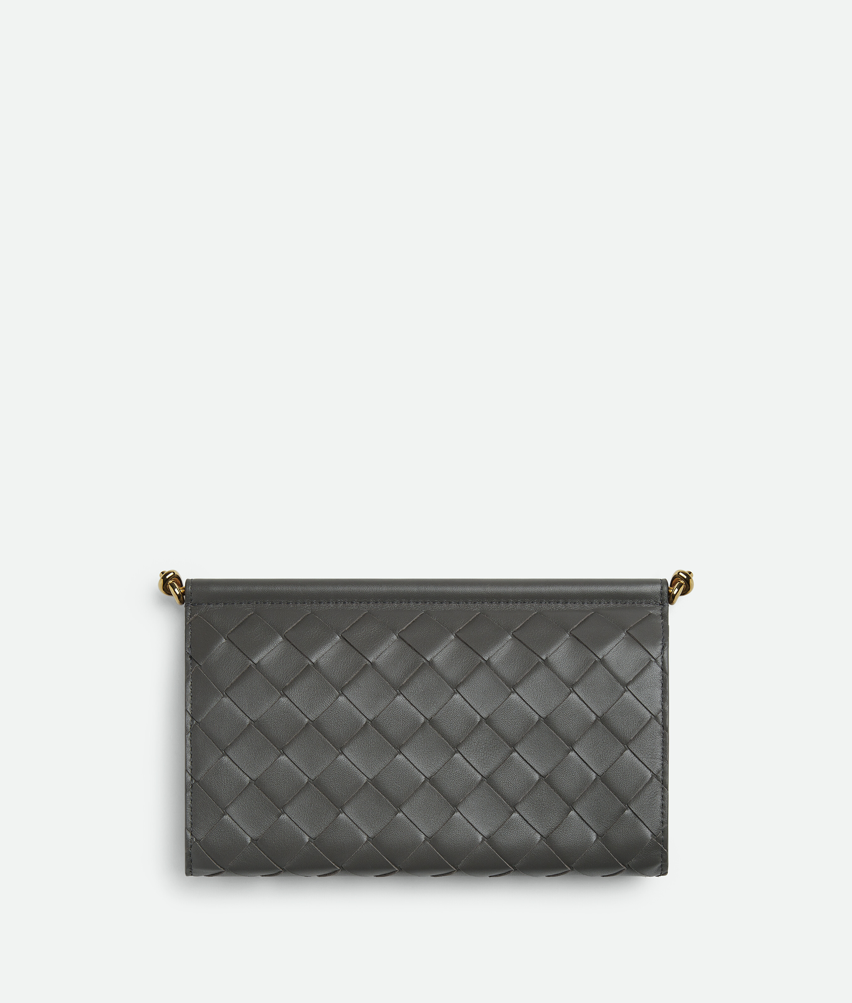 Women's Solstice Large Flap Wallet in Lapilli Bottega Veneta Australia EN - Image 3