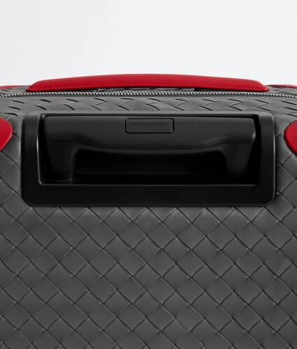 Odyssey Intrecciato Cabin Suitcase in Obsidian gray/radar Bottega Veneta Qatar EN - Image 5