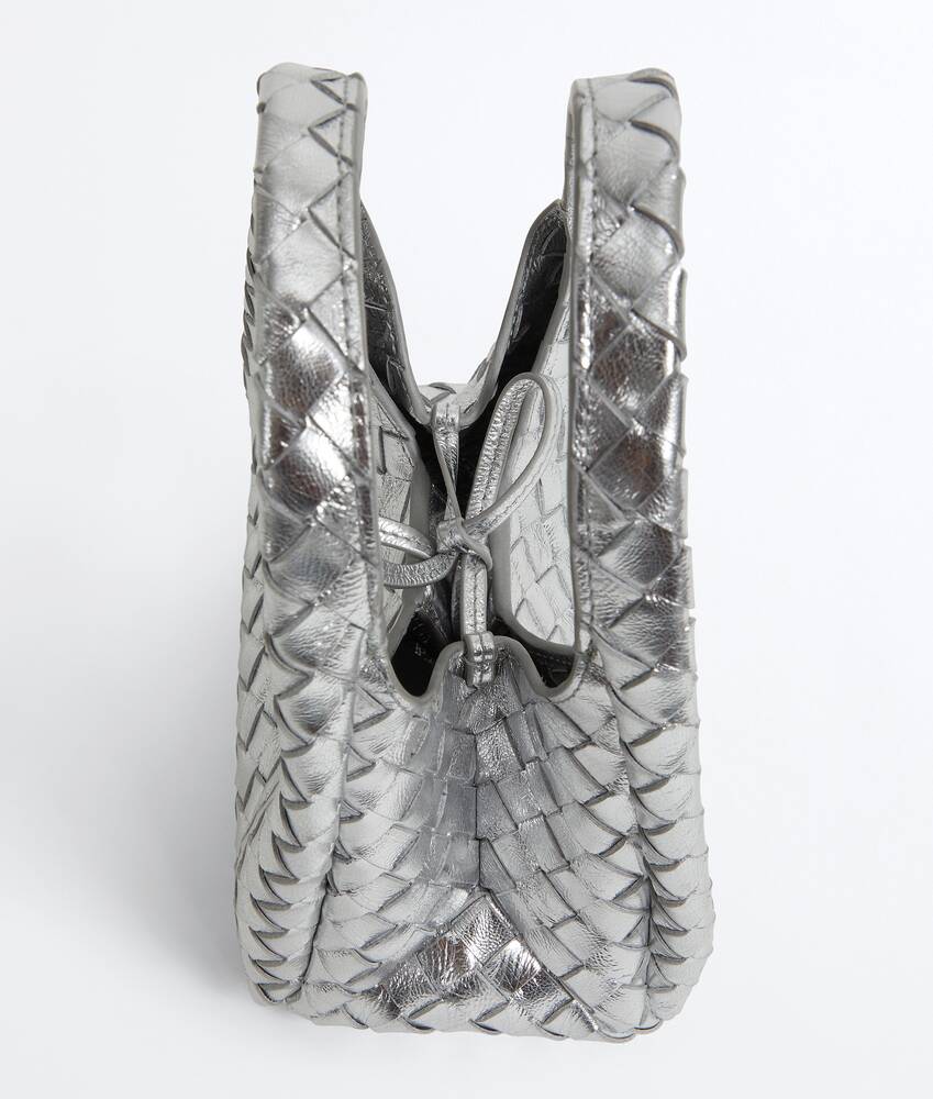 Women's Baby Campana in Silver Bottega Veneta Taiwan EN - Image 6