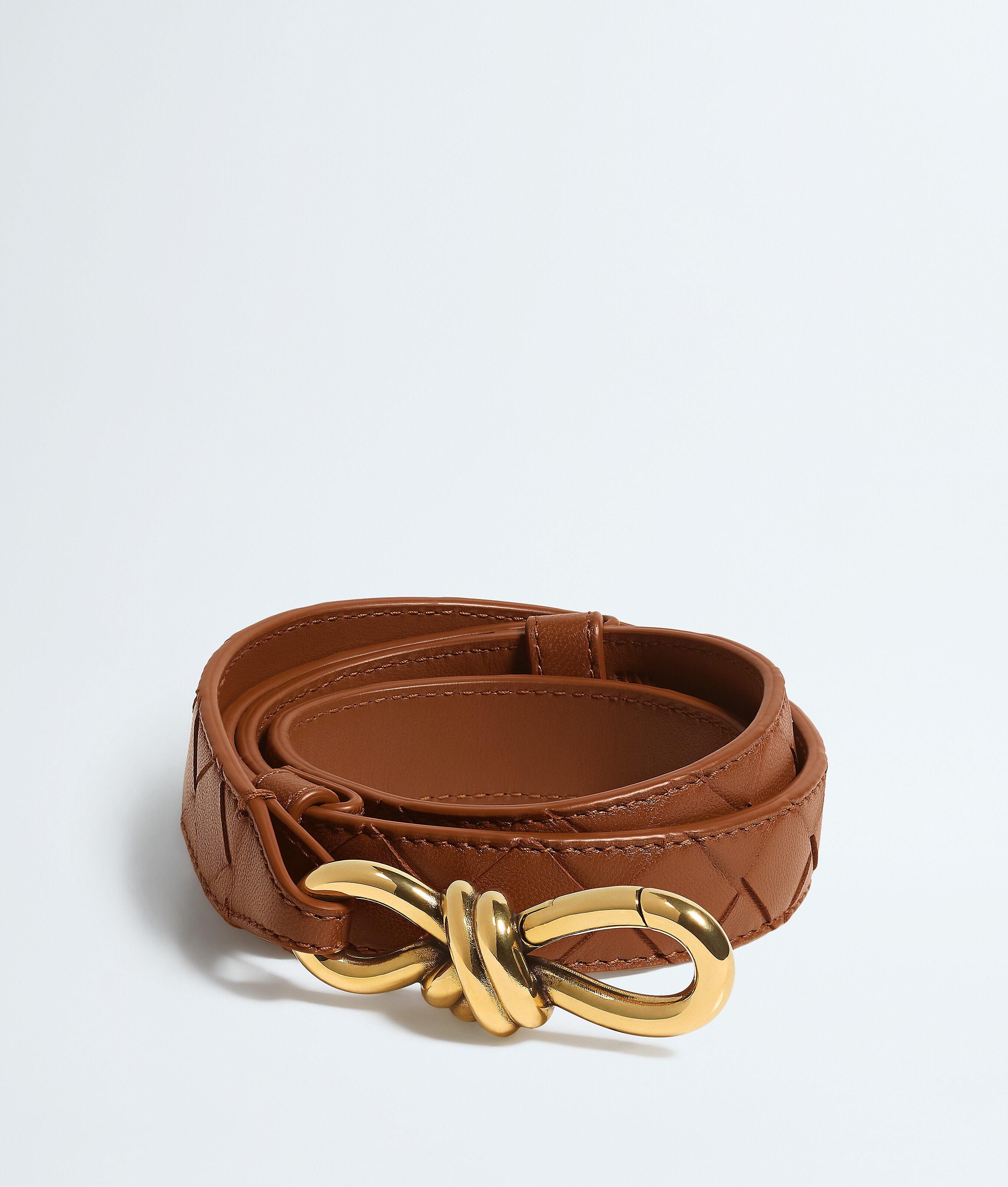 Bottega Veneta Brown Andiamo Belt - Woman - 34