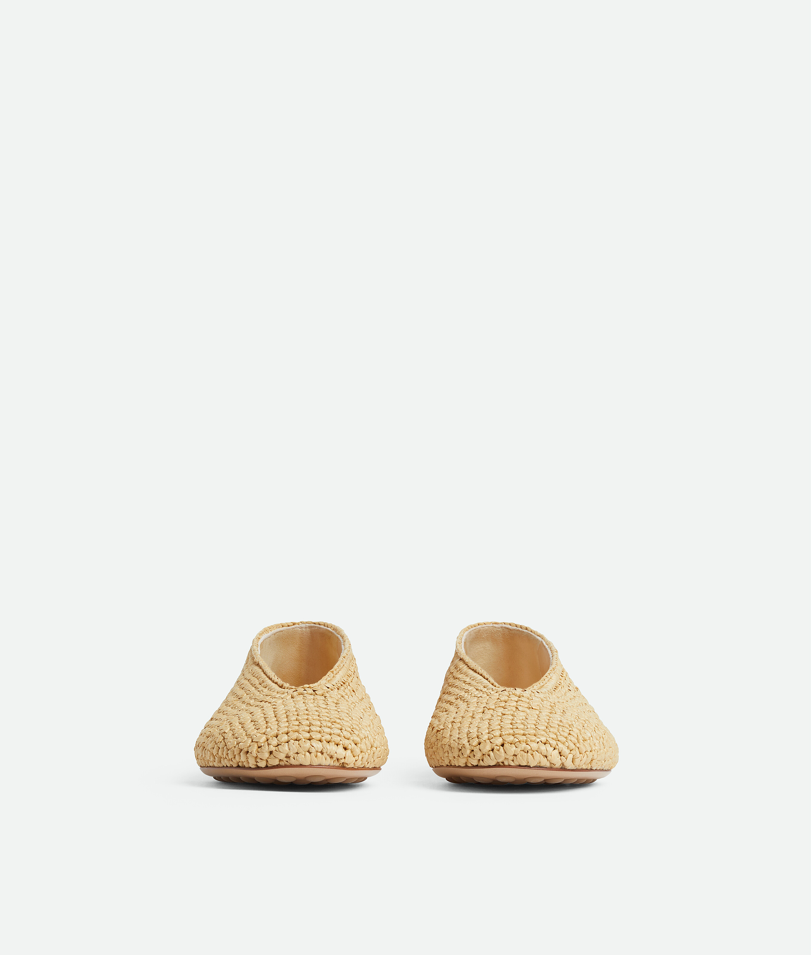 Women's Rosa Ballerina in Natural Bottega Veneta Taiwan EN - Image 3