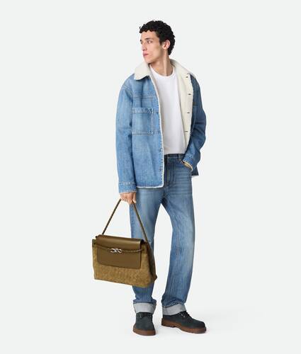 Borsa messenger Andiamo da Uomo in Mud Bottega Veneta Italia IT - Image 6