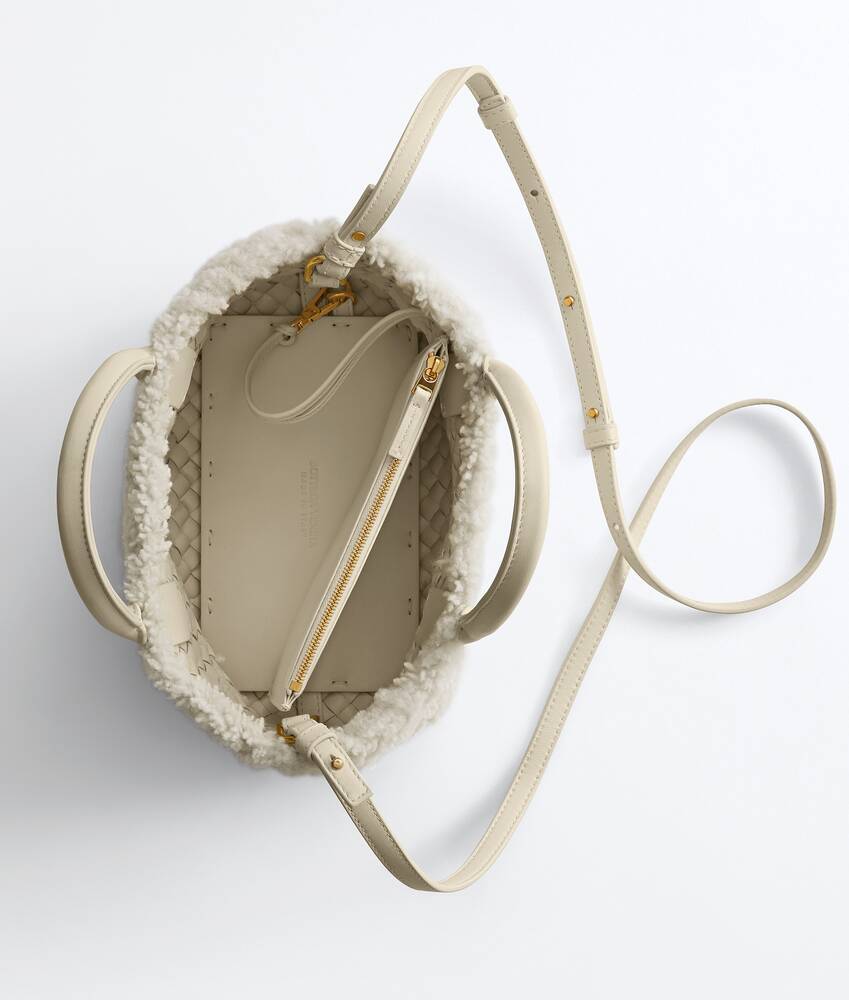 Women's Mini Cabat in Plaster/string Bottega Veneta United States EN - Image 4