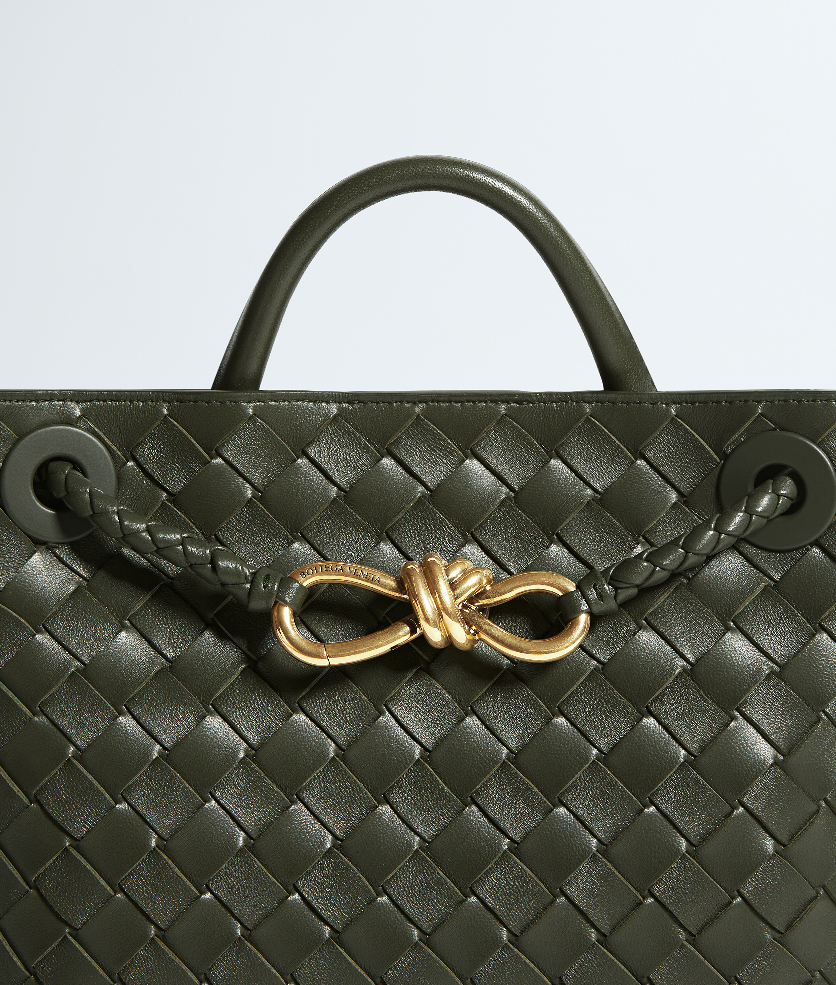 Women's Small Andiamo in Bark green Bottega Veneta Luxembourg EN - Image 8