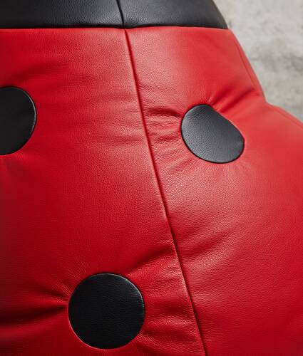 Pouf coccinelle petit format