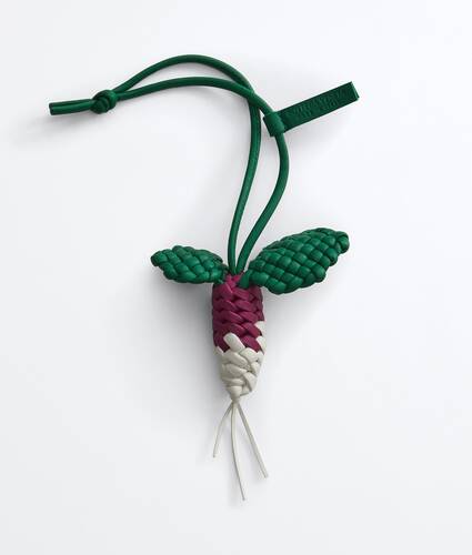 Men's Radish Charm in Racing green/cinnabar/alabaster Bottega Veneta Latvia EN - Image 1