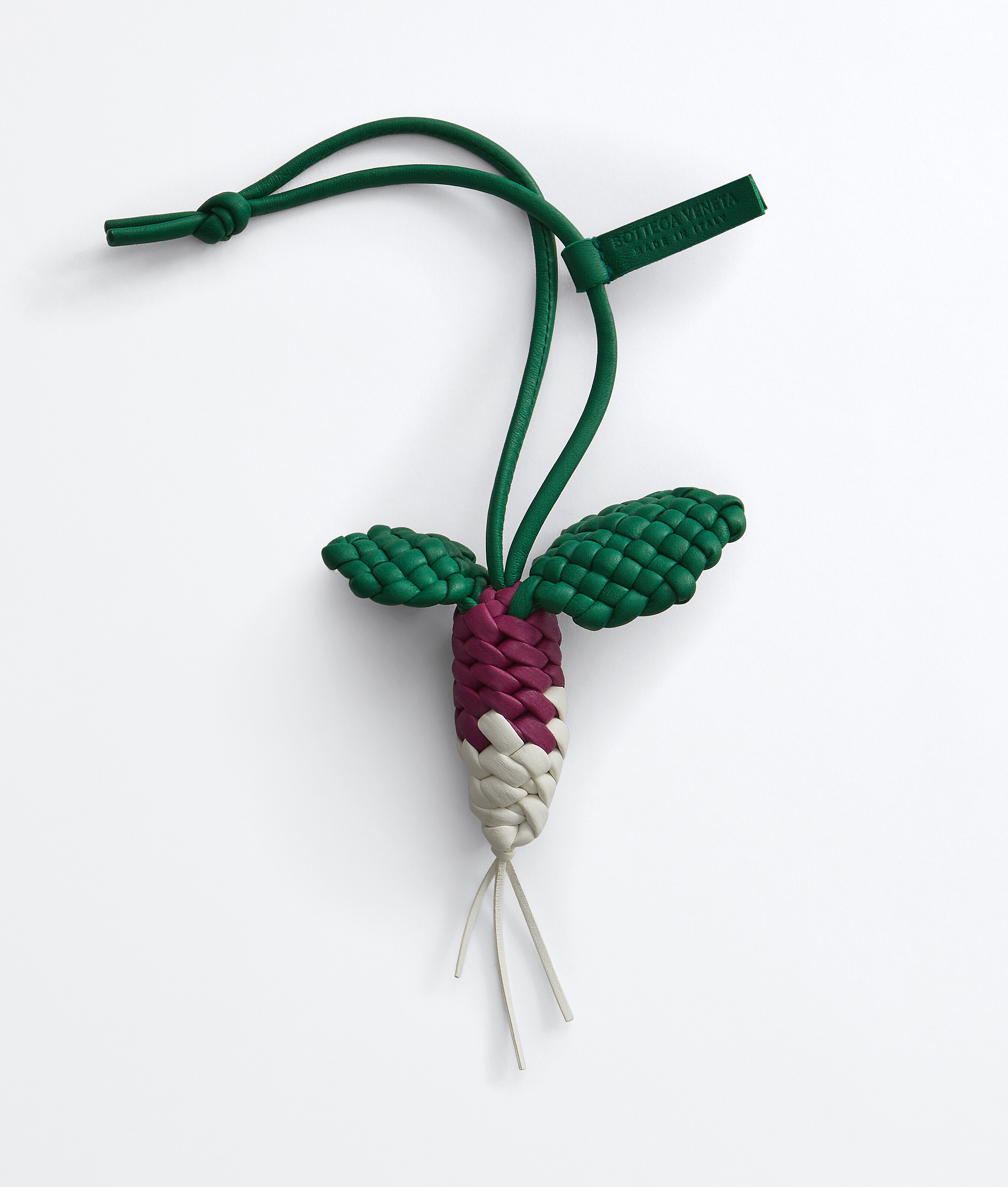 Men's Radish Charm in Racing green/cinnabar/alabaster | Bottega