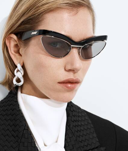 Duo Angle Cat Eye Sunglasses