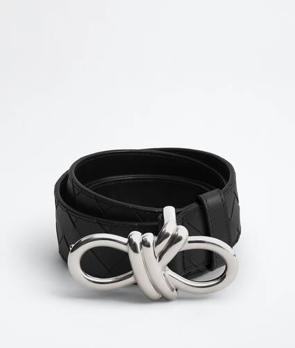 Ceinture Andiamo pour Homme en Black Bottega Veneta Belgique FR - Image 1