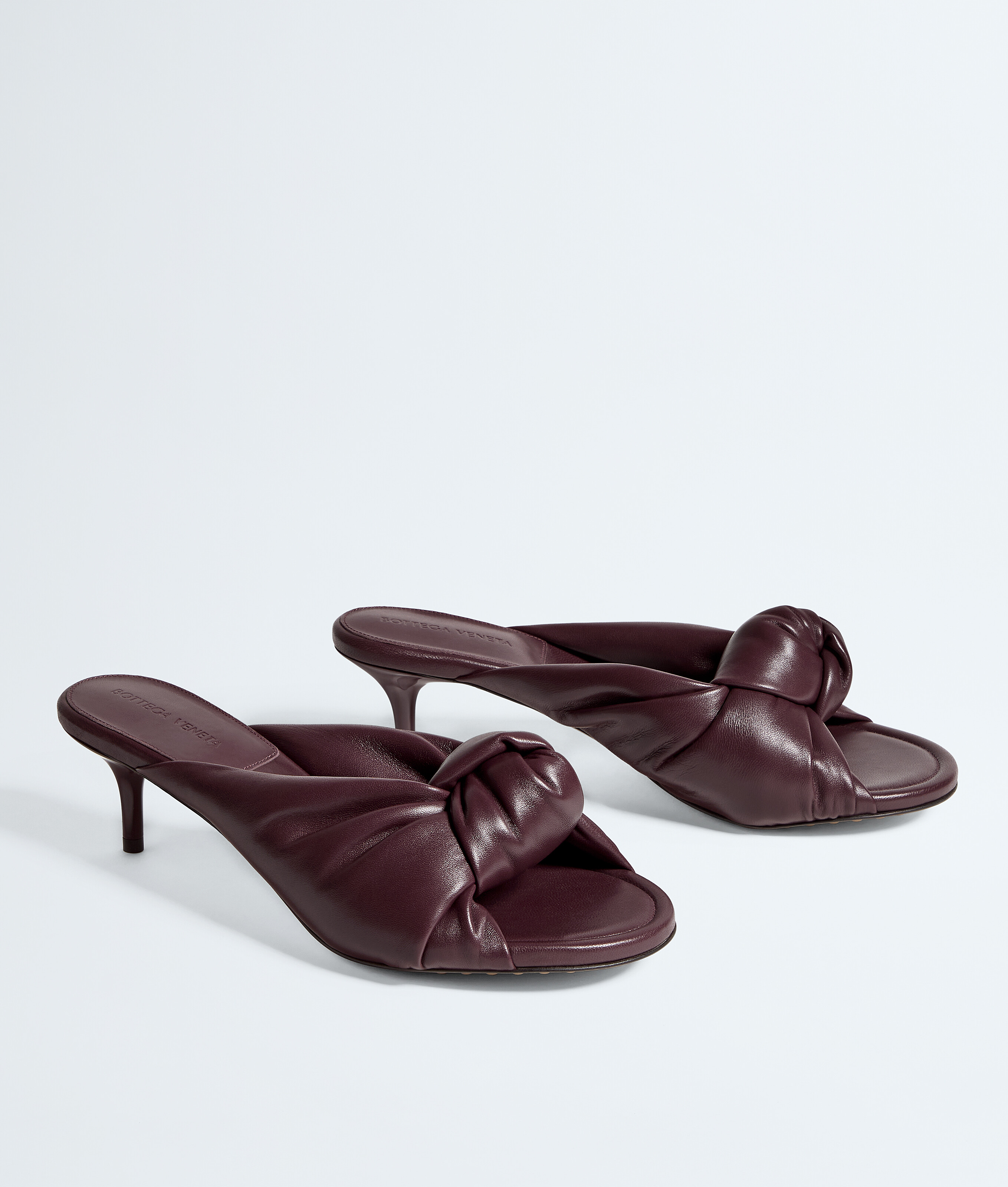 Women's Cherry Mule in Deep mahogany Bottega Veneta Finland EN - Image 3