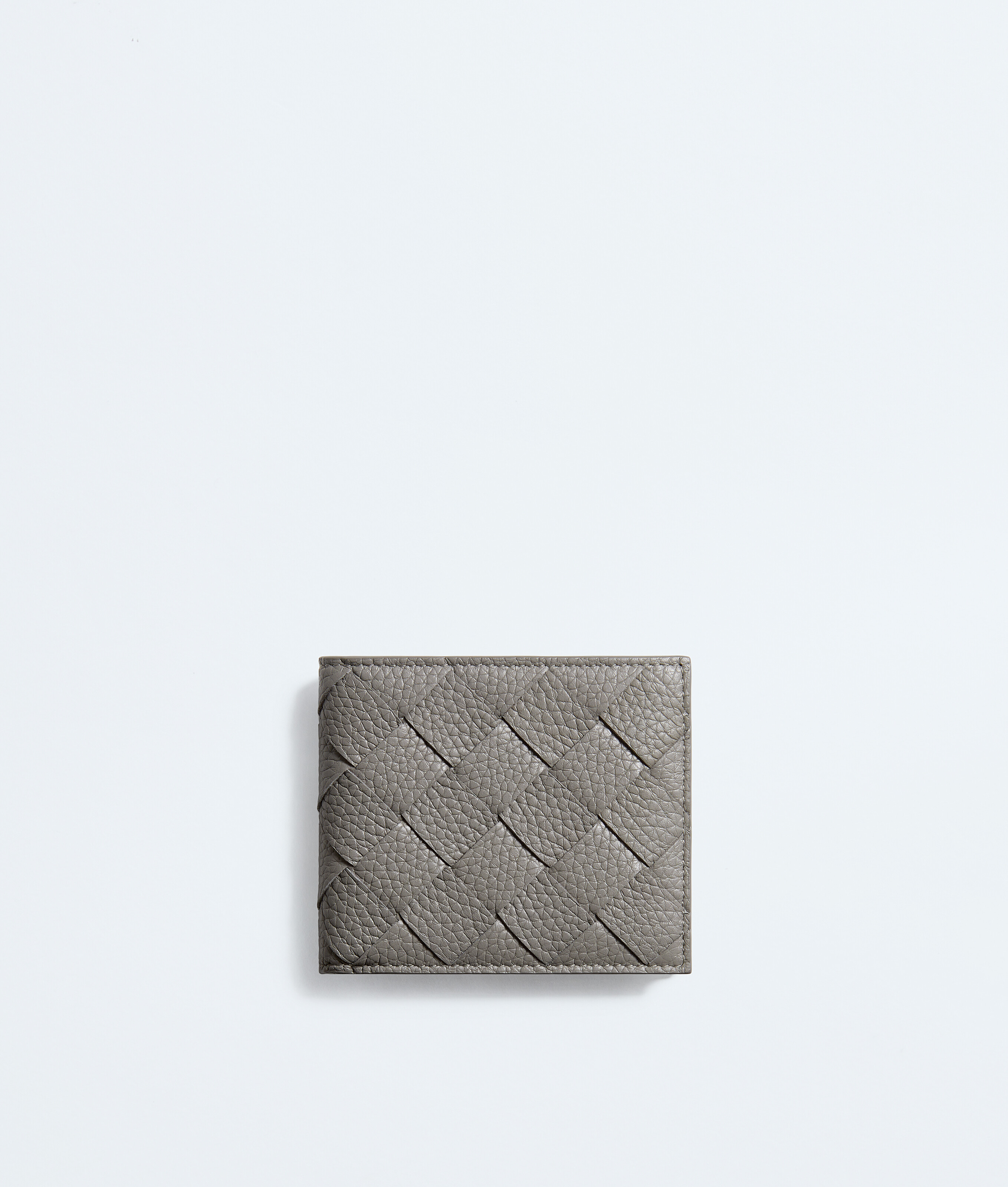 Men's Intrecciato Bi-Fold Wallet in Basalt | Bottega Veneta US