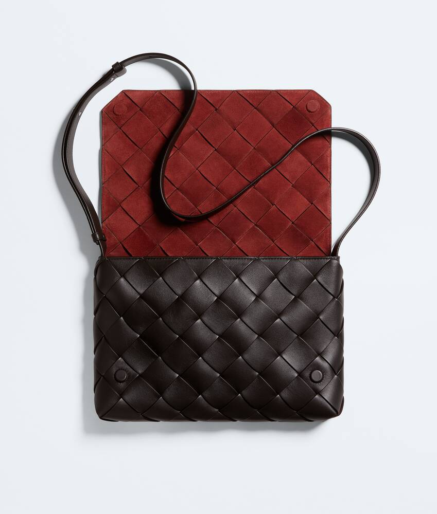 Men's Large Diago in Espresso/lava red Bottega Veneta Singapore EN - Image 3