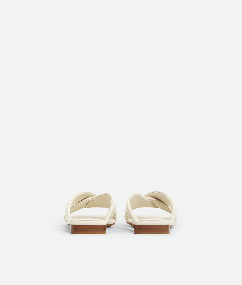 Women's Riva Flat Mule in Sea salt Bottega Veneta Norway EN - Image 4