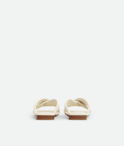 Women's Riva Flat Mule in Sea salt Bottega Veneta Norway EN - Image 4