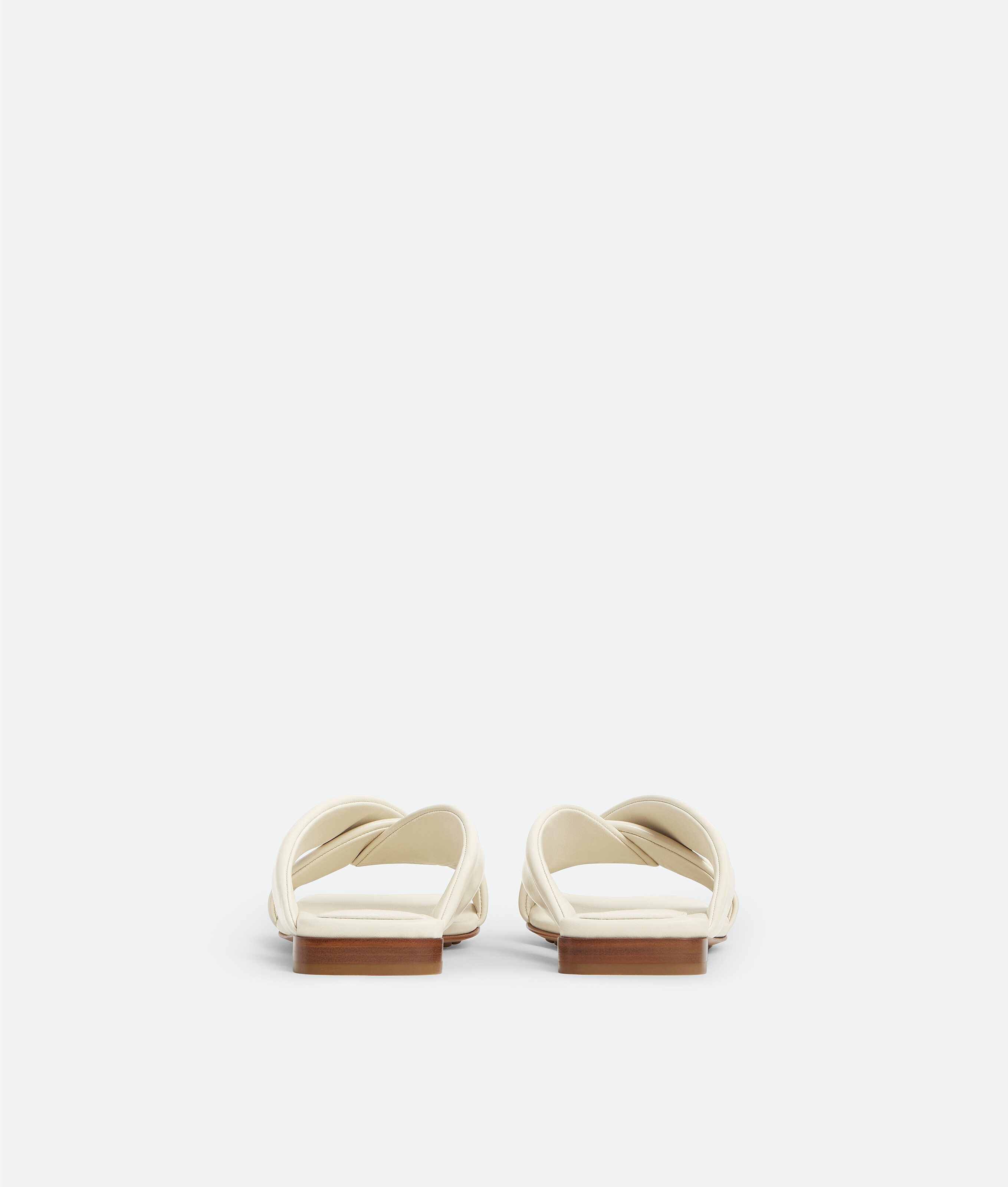 Women's Riva Flat Mule in Sea salt Bottega Veneta Singapore EN - Image 4