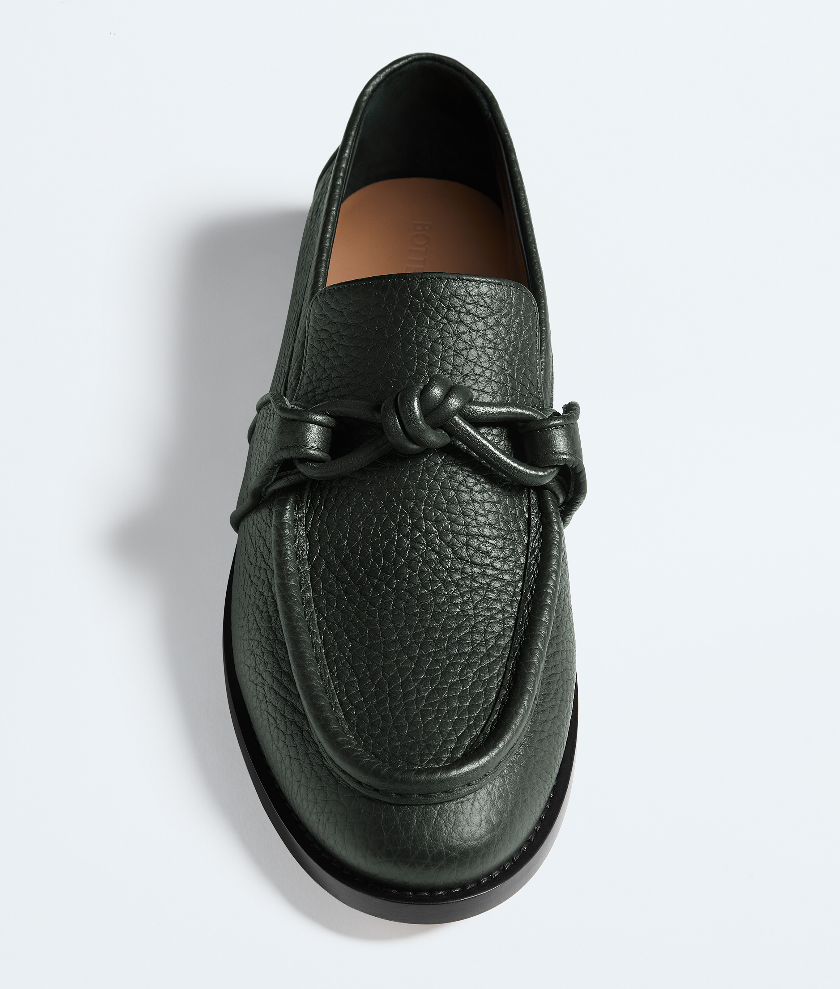 Men's Astaire Loafer in Dark green Bottega Veneta Luxembourg EN - Image 4