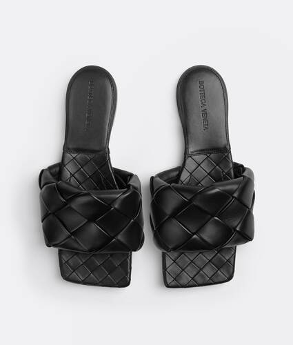 Lido Flache Sandale f&uuml;r Damen in Black Bottega Veneta Deutschland DE - Image 5