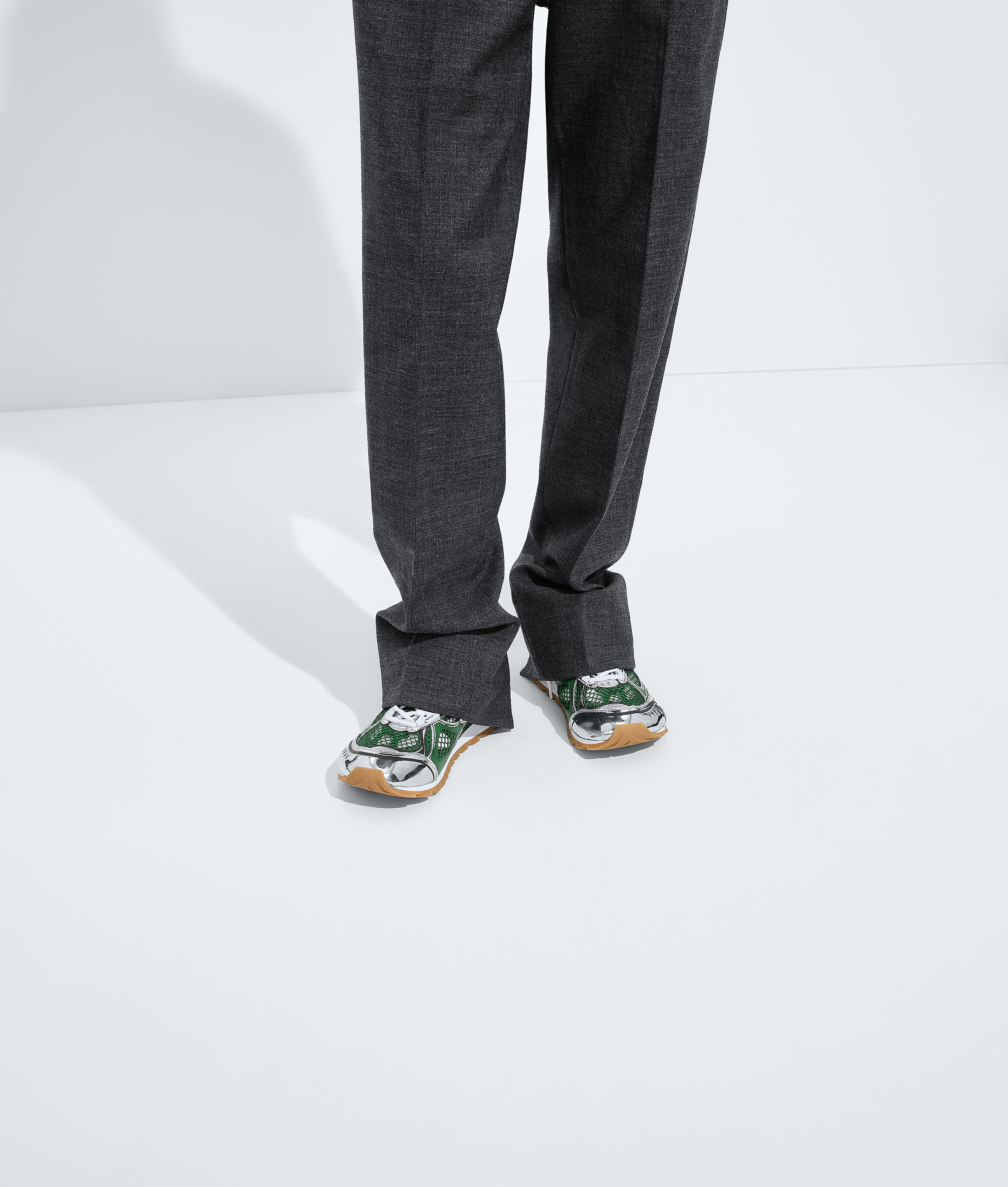 Men's Orbit Sneaker in Bark green/shamrock Bottega Veneta Luxembourg EN - Image 2