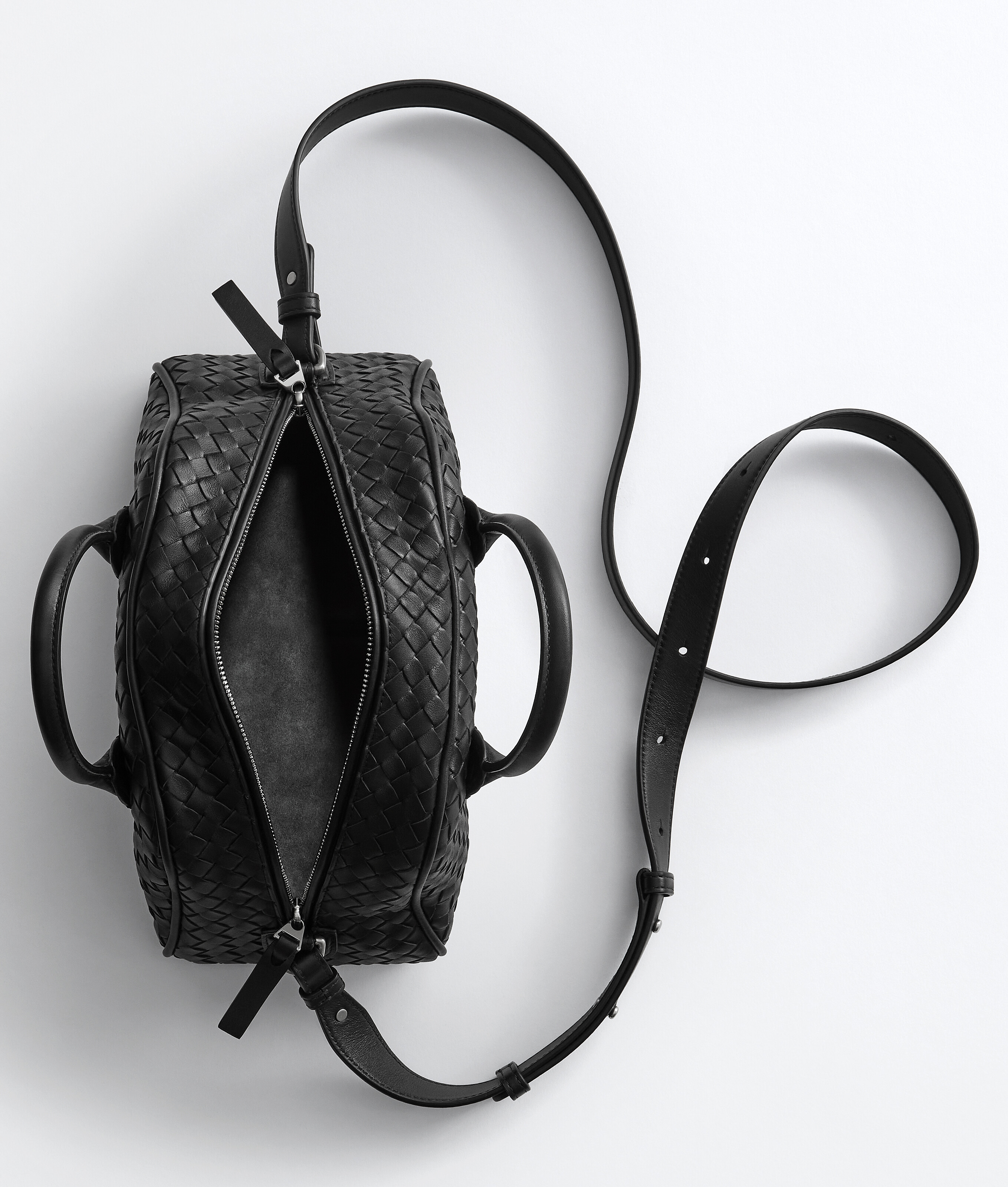 Men's Small Bauletto in Black Bottega Veneta Luxembourg EN - Image 4
