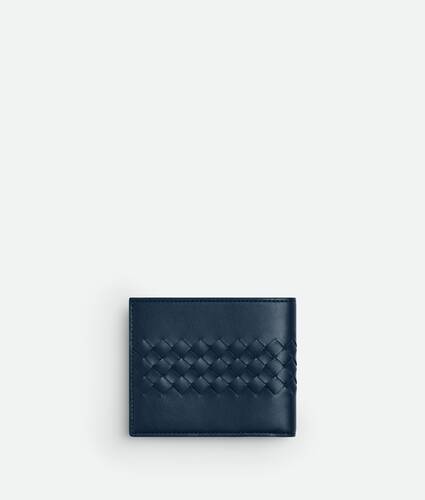 Portefeuille Bi-Fold Intrecciato Piccolo