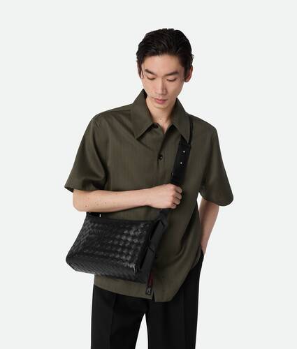 Bolso Intrecciato Tribeca con asa superior para Hombre en Black Bottega Veneta Estados Unidos ES - Image 2