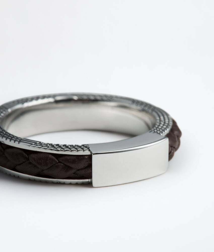 Men's Veneta Ring in Espresso Bottega Veneta Germany EN - Image 4