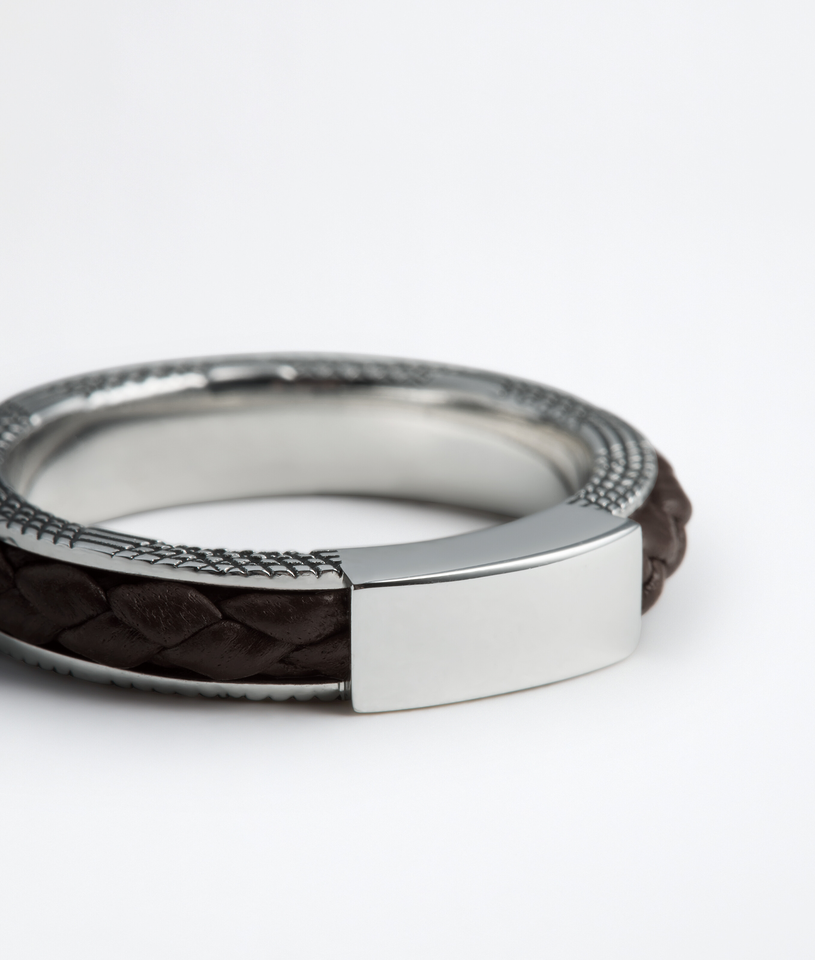 Men's Veneta Ring in Espresso Bottega Veneta Macao SAR China EN - Image 4