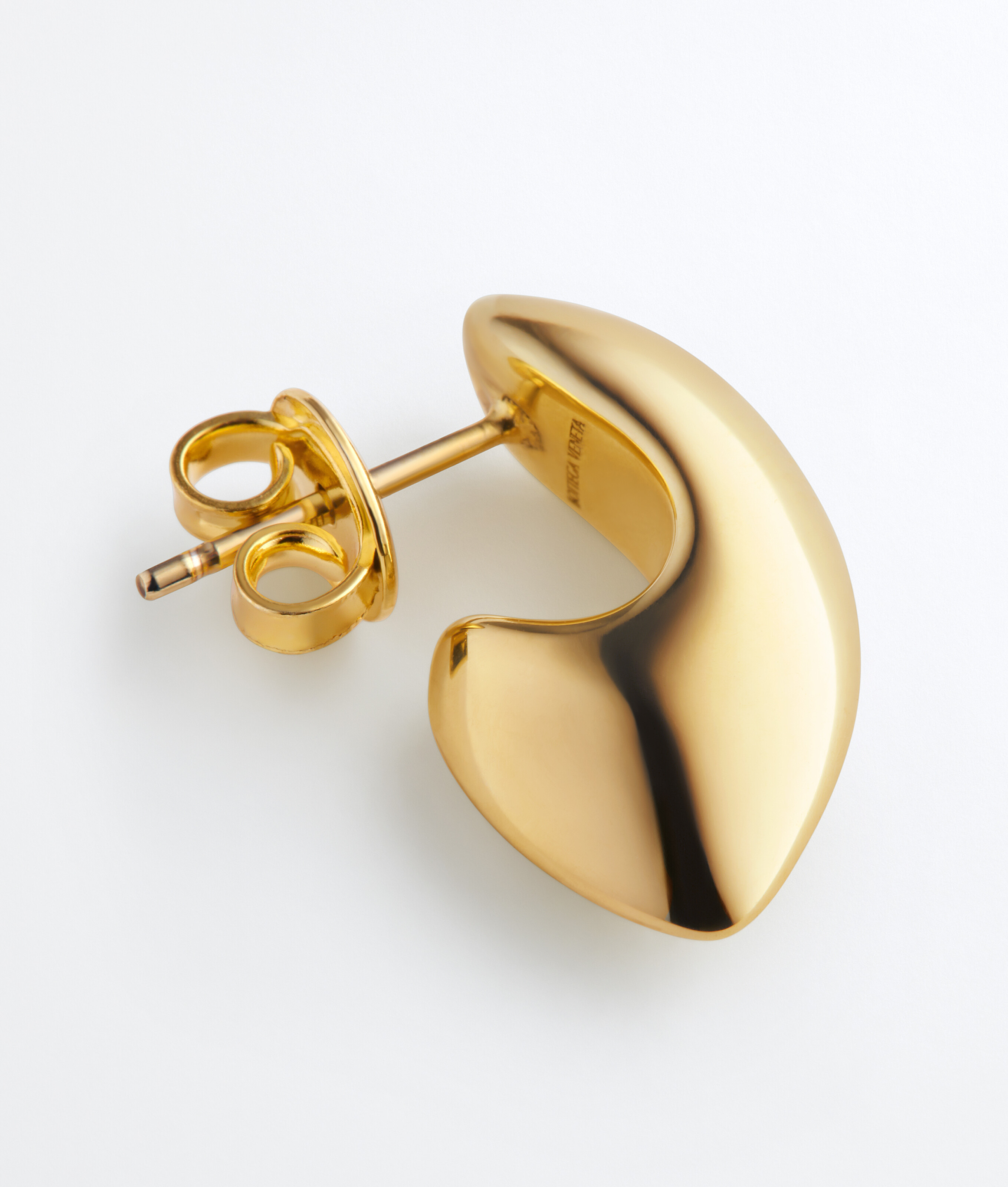 Women's Candy Claw Earrings in Yellow gold Bottega Veneta Luxembourg EN - Image 3