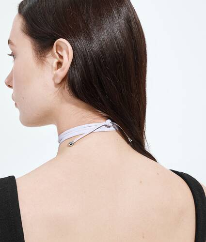 Sardine Leather Necklace