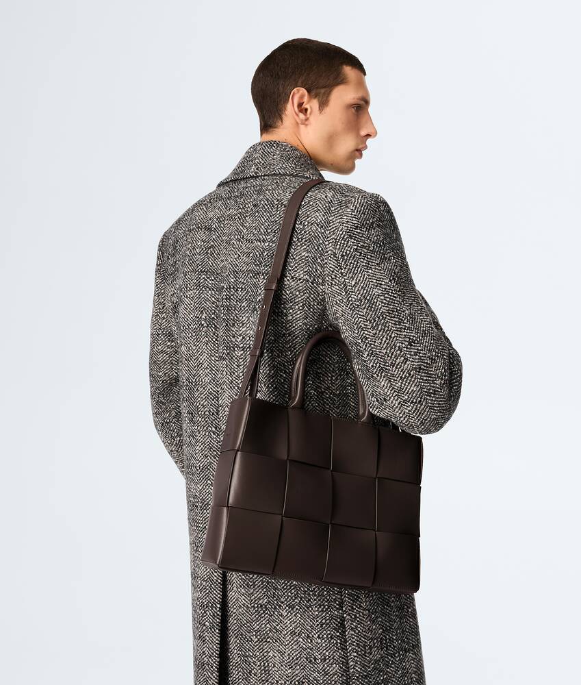Men's Small Arco Tote Bag With Strap in Fondant Bottega Veneta Japan EN - Image 2